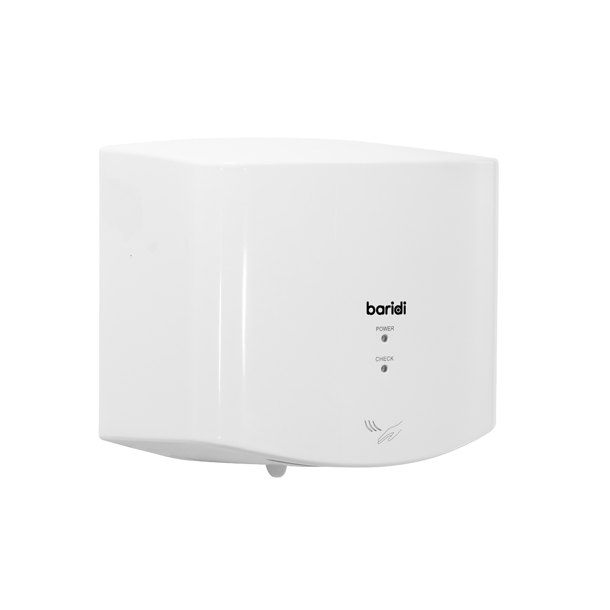 Baridi DH378 Baridi High Speed Hand Dryer with Auto Sensor 1400-1650W - White