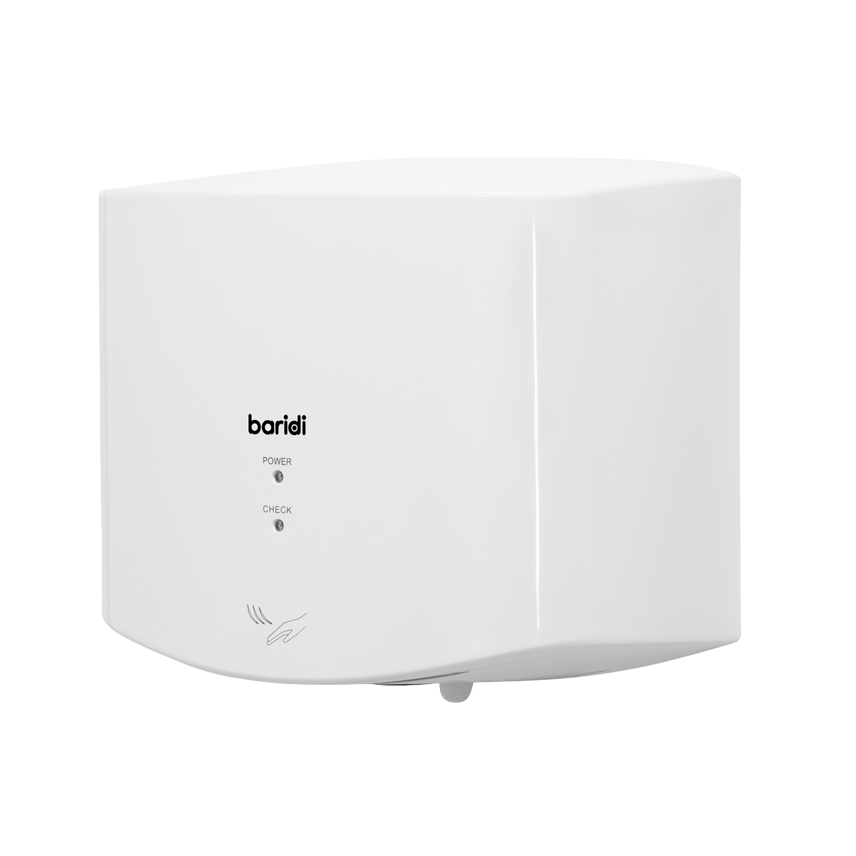Baridi DH378 Baridi High Speed Hand Dryer with Auto Sensor 1400-1650W - White