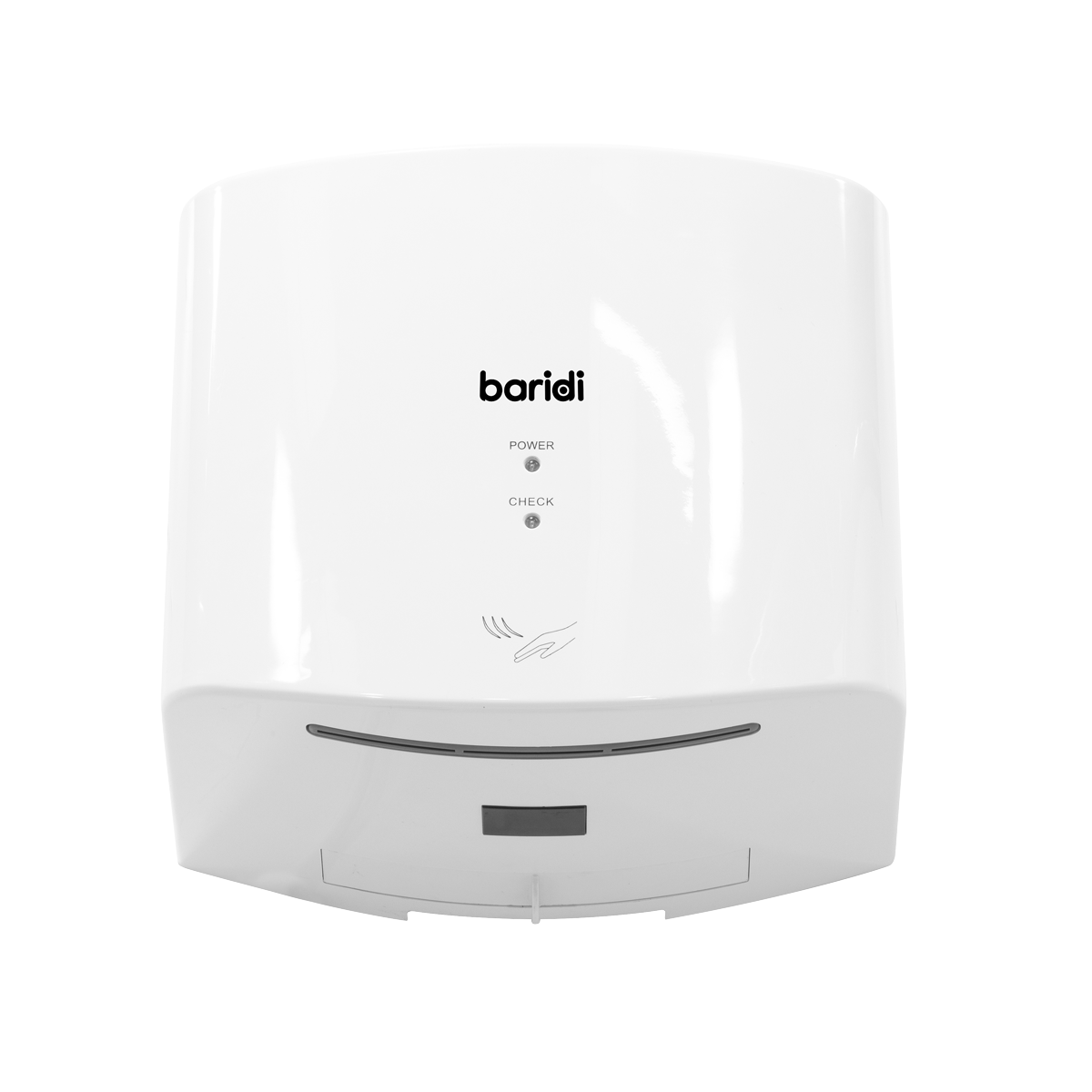 Baridi DH378 Baridi High Speed Hand Dryer with Auto Sensor 1400-1650W - White