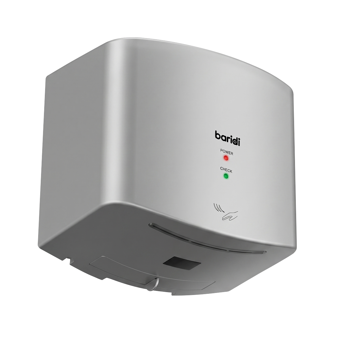 Baridi DH379 Baridi High Speed Hand Dryer with Auto-Sensor 1400-1650W - Silver