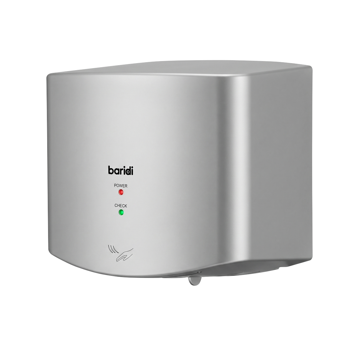 Baridi DH379 Baridi High Speed Hand Dryer with Auto-Sensor 1400-1650W - Silver