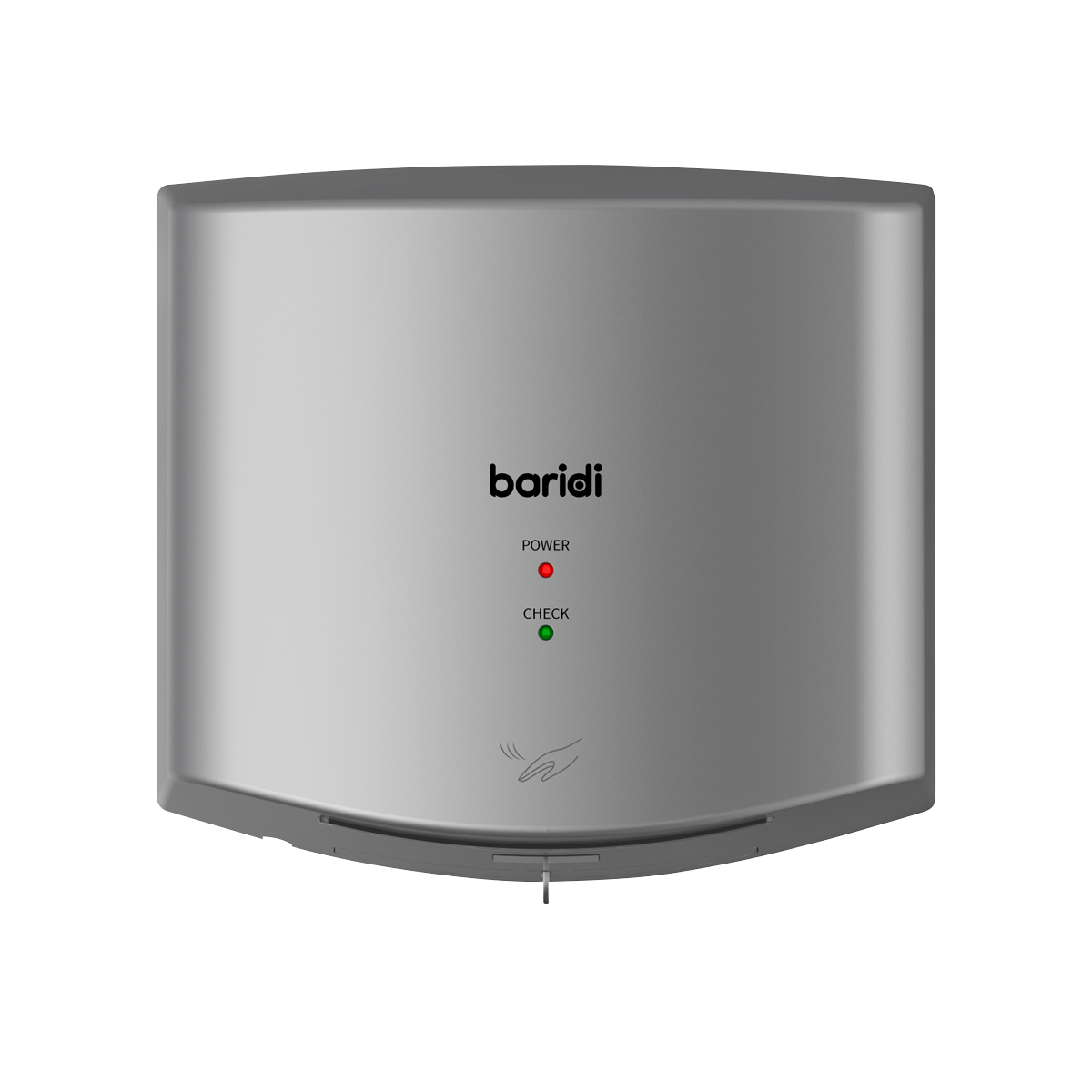 Baridi DH379 Baridi High Speed Hand Dryer with Auto-Sensor 1400-1650W - Silver