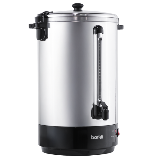 Baridi DH388 Baridi Hot Water Boiler, Tea Urn 30L Capacity - Stainless Steel