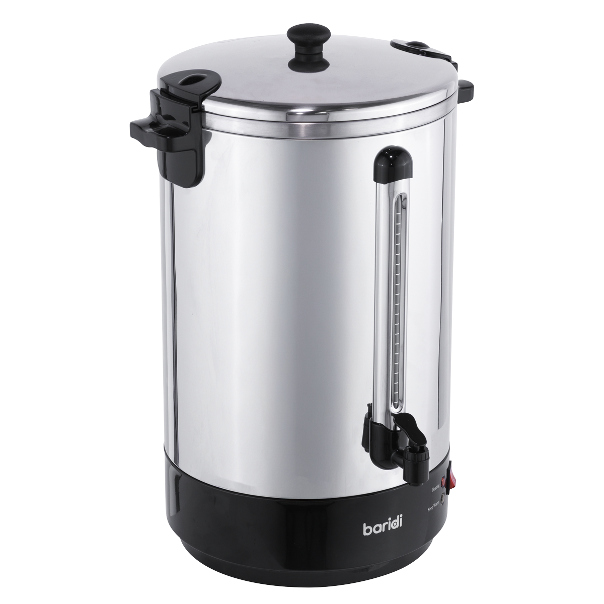 Baridi DH388 Baridi Hot Water Boiler, Tea Urn 30L Capacity - Stainless Steel
