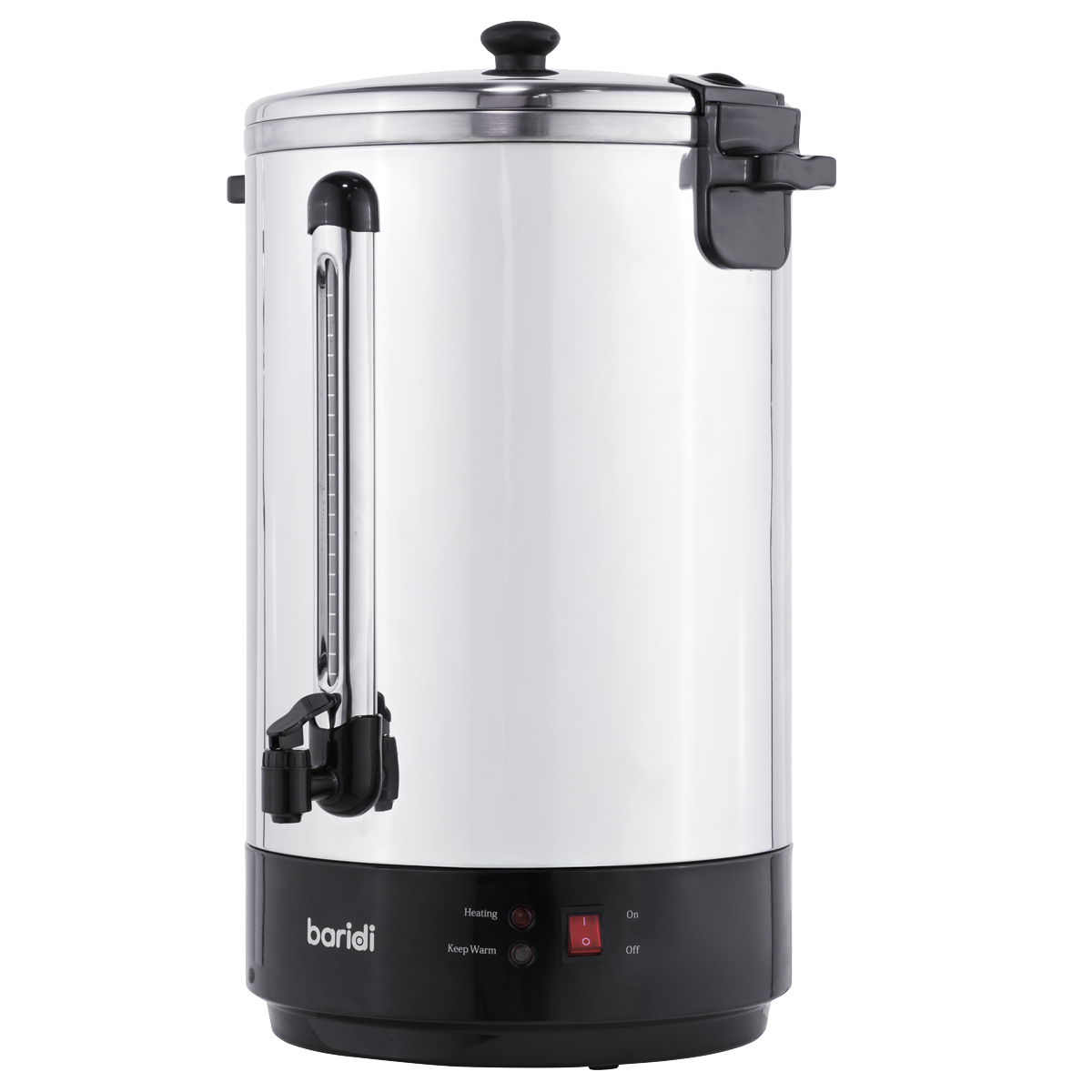 Baridi DH388 Baridi Hot Water Boiler, Tea Urn 30L Capacity - Stainless Steel