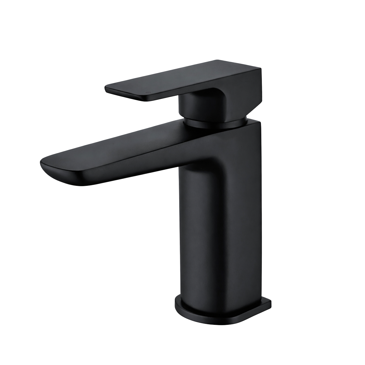 Baridi DH393 Baridi Basin Mixer Tap with Clicker Waste - Matt Black