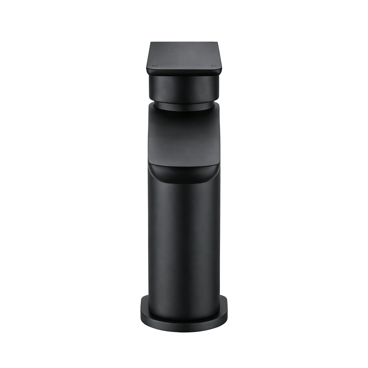 Baridi DH393 Baridi Basin Mixer Tap with Clicker Waste - Matt Black