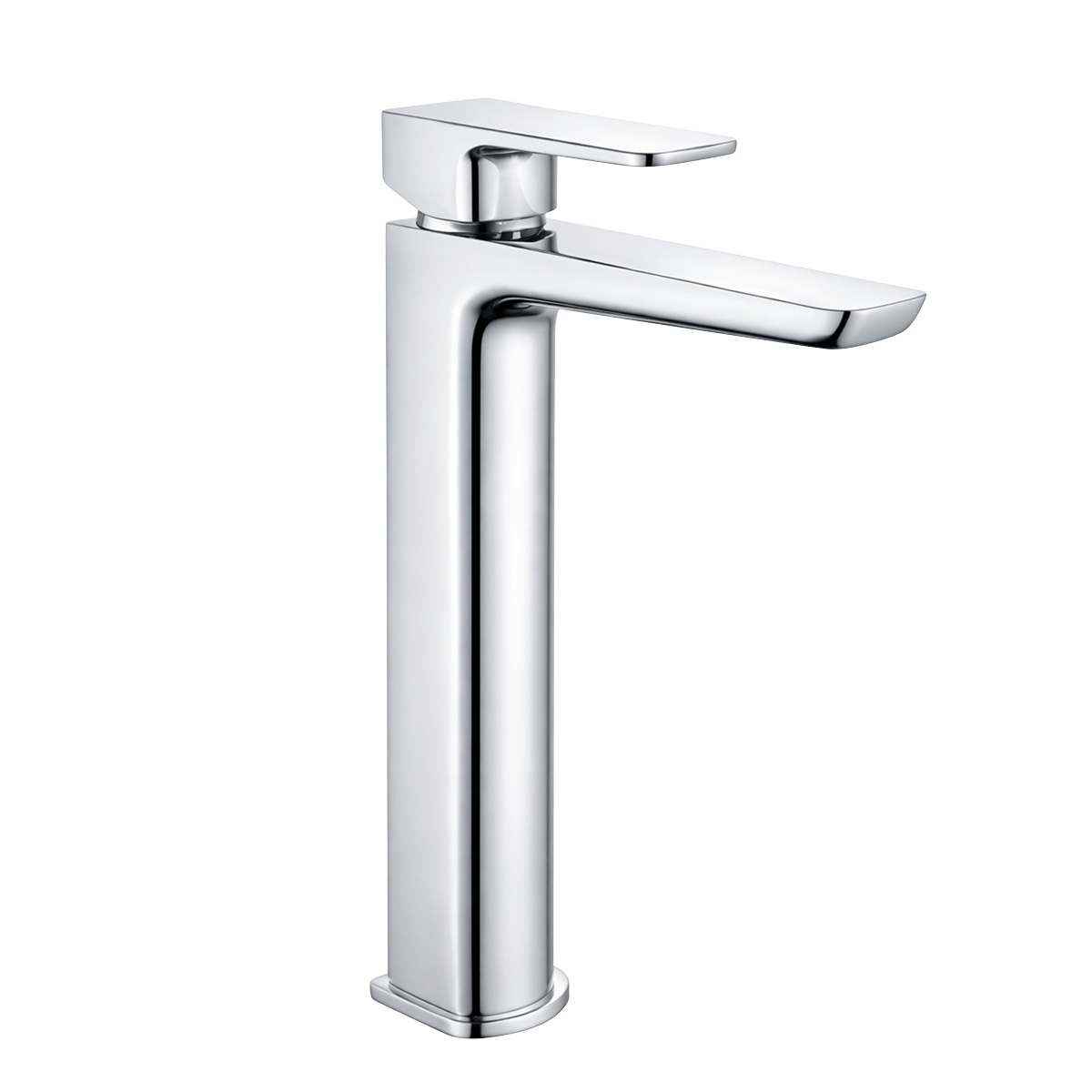 Baridi DH394 Baridi High Basin Mixer Tap with Clicker Waste - Chrome