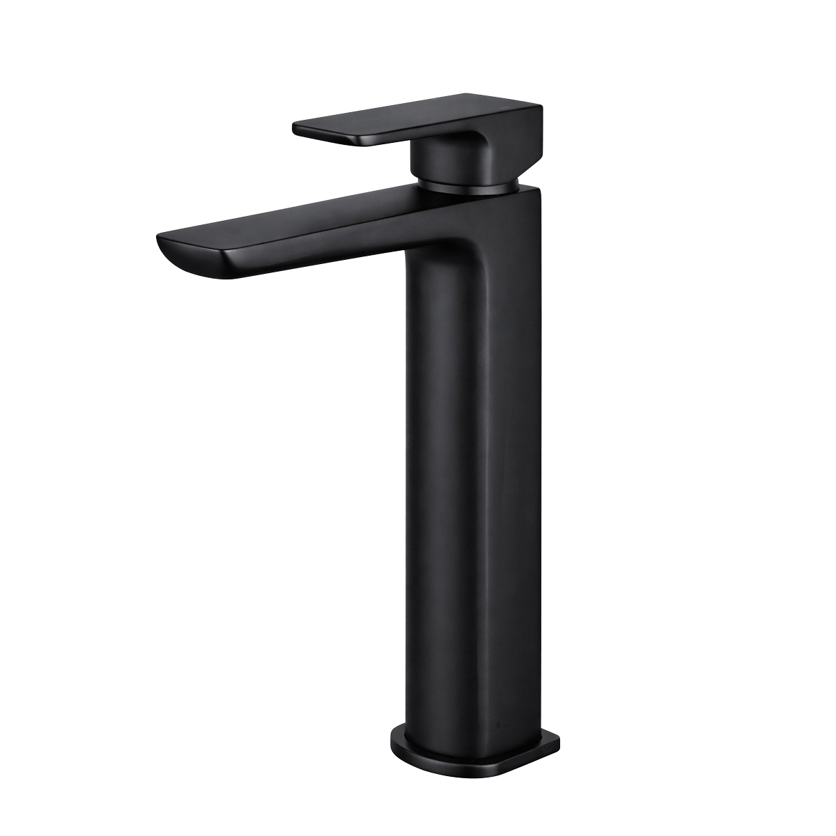 Baridi DH395 Baridi High Basin Mixer Tap with Clicker Waste - Matt Black