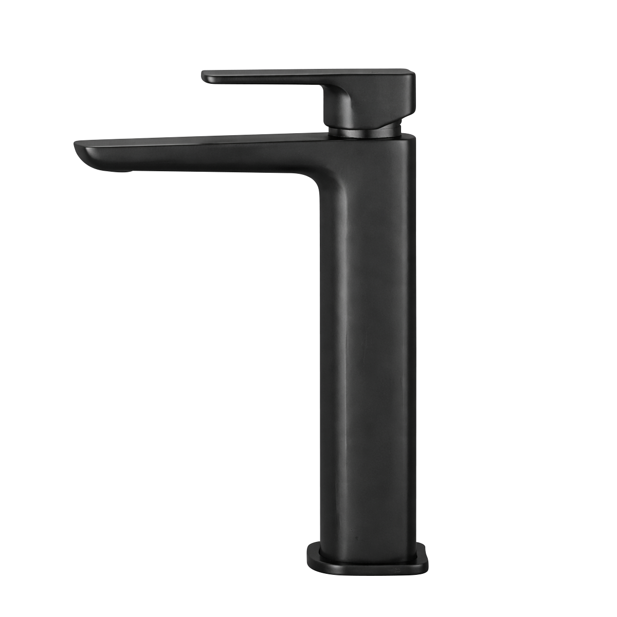 Baridi DH395 Baridi High Basin Mixer Tap with Clicker Waste - Matt Black