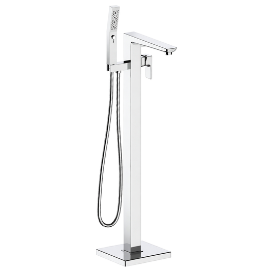 Baridi DH400 Baridi Freestanding Bath Mixer Tap with Shower - Chrome