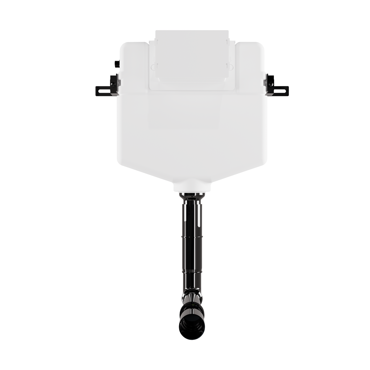 Baridi DH402 Baridi Concealed Cistern with Long Flush Pipe, Dual Operation, Multi-Inlet & Anti-Condensation Shell