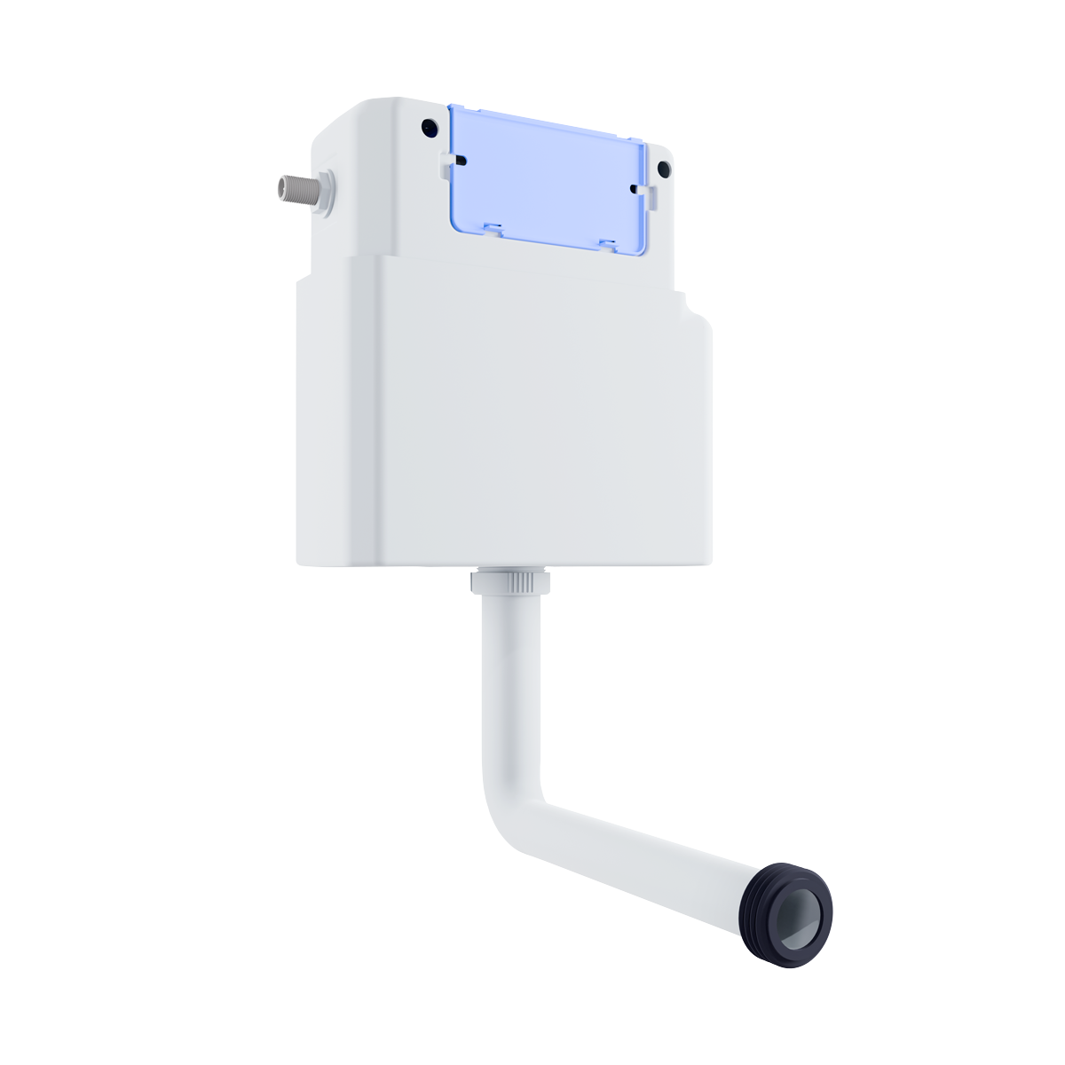 Baridi DH405 Baridi Slimline Concealed Cistern, Front & Top Flush Button - WRAS Approved