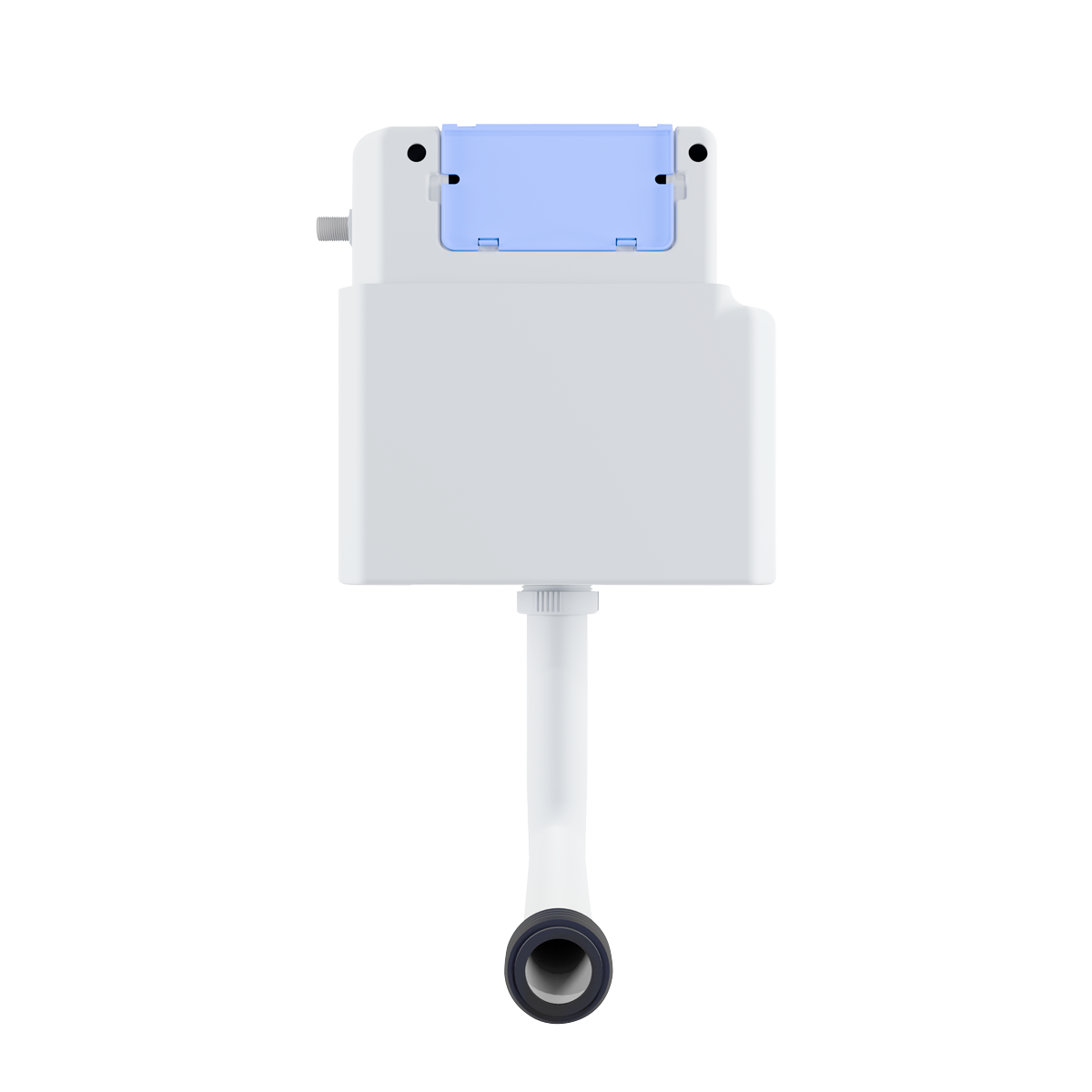 Baridi DH405 Baridi Slimline Concealed Cistern, Front & Top Flush Button - WRAS Approved