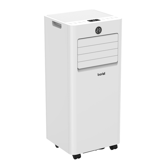 Baridi DH413 Baridi 5-in-1 Portable Air Conditioner/Dehumidifier/Air Cooler with Window Sealing Kit 7,000Btu/hr - White