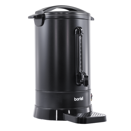 Baridi DH431 Baridi Hot Water Boiler/Tea Urn, 20L Capacity - Black