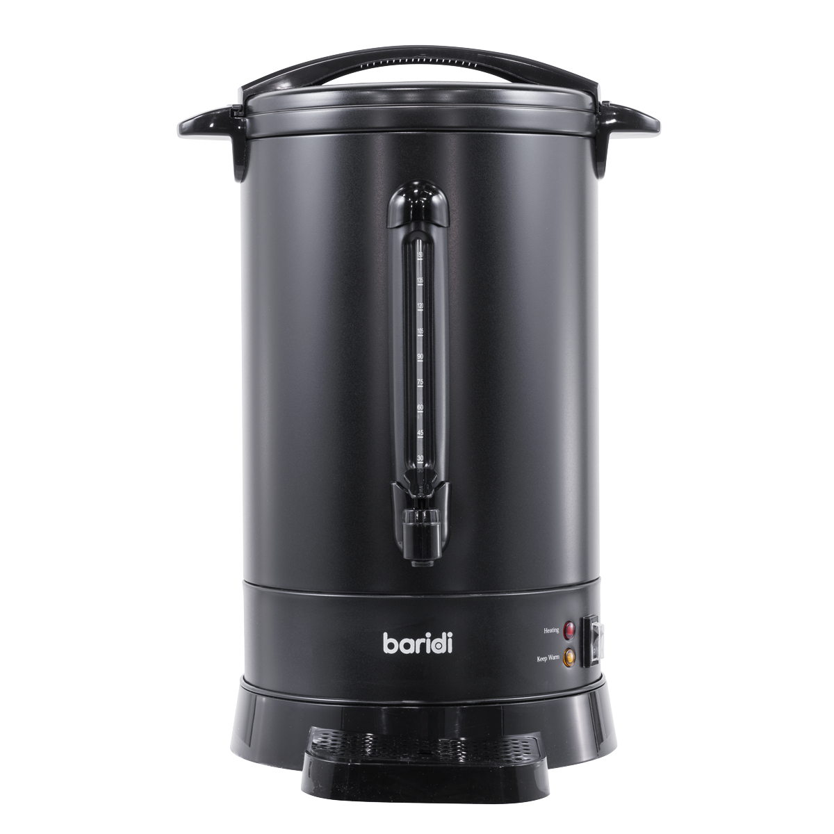 Baridi DH431 Baridi Hot Water Boiler/Tea Urn, 20L Capacity - Black