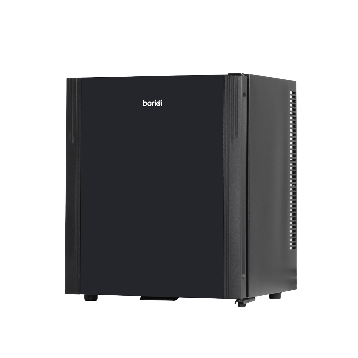 Baridi DH57 Baridi Mini Drinks & Wine Fridge with Wire Shelves, LED Light & Security Lock 25L - Black