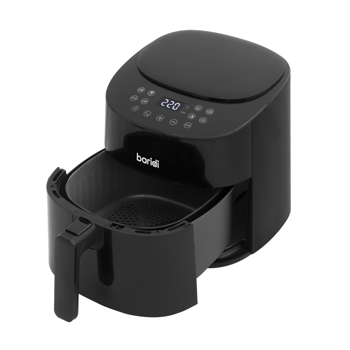Baridi DH60 Baridi Single Zone Air Fryer with 8 Preset Functions 3.5L Capacity