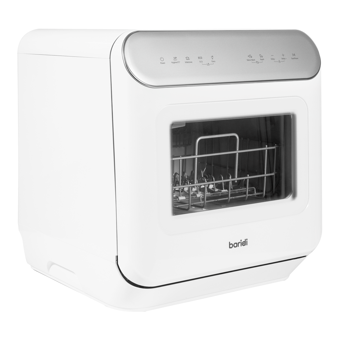 Baridi DH72 Baridi Tabletop Dishwasher 3 Place Settings 6L Capacity