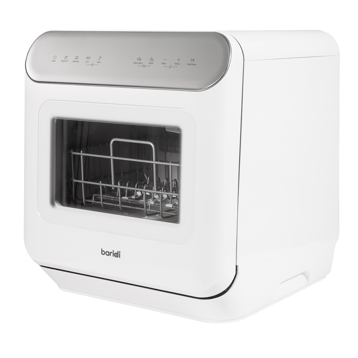 Baridi DH72 Baridi Tabletop Dishwasher 3 Place Settings 6L Capacity