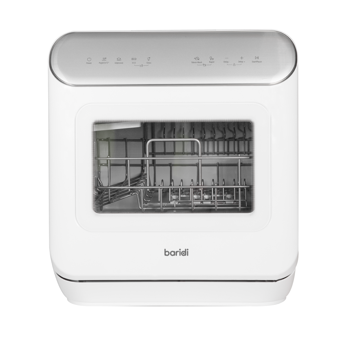 Baridi DH72 Baridi Tabletop Dishwasher 3 Place Settings 6L Capacity