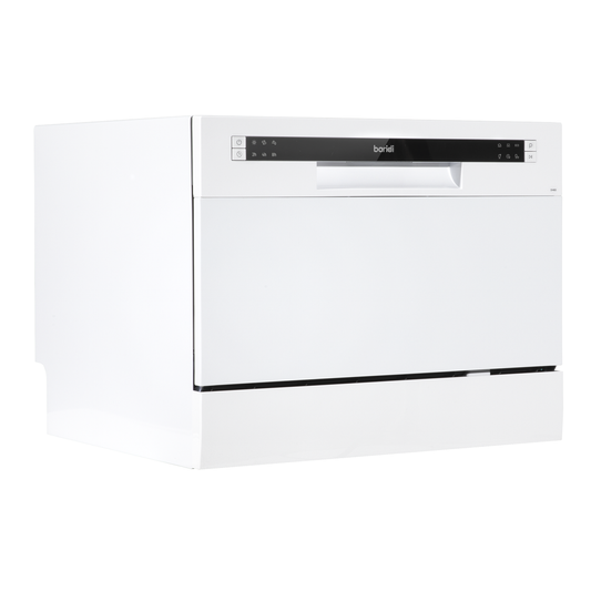 Baridi DH83 Baridi Tabletop Dishwasher 6 Place Settings 6.5L Capacity - White