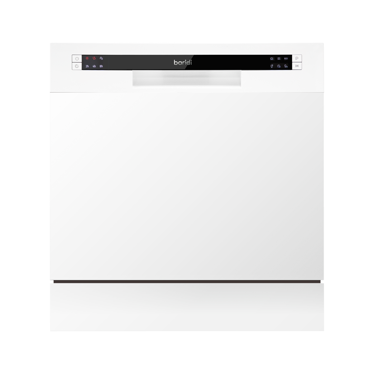 Baridi DH86 Baridi Tabletop Dishwasher 8 Place Settings 8L Capacity - White