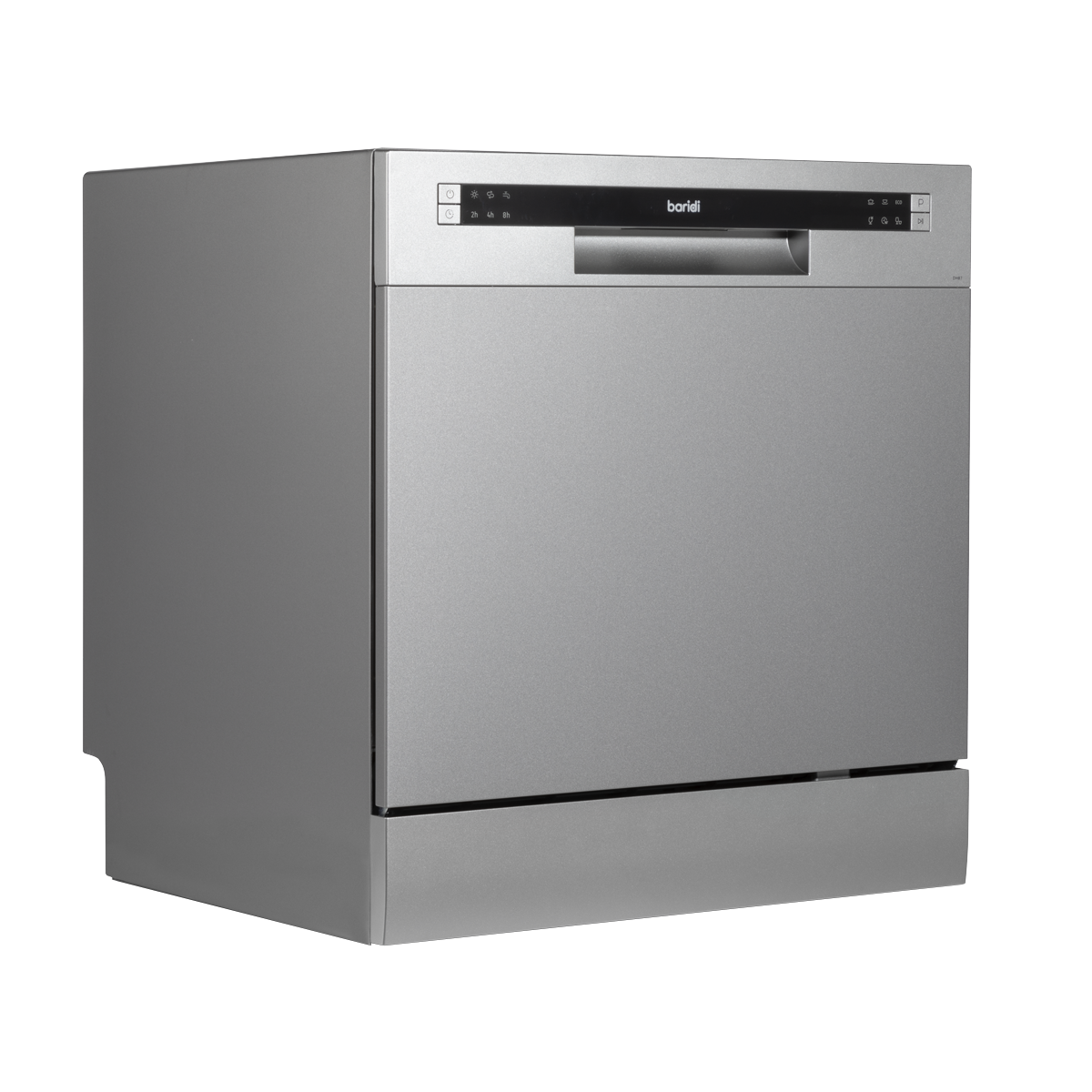 Baridi DH87 Baridi Tabletop Dishwasher 8 Place Settings 8L Capacity - Silver