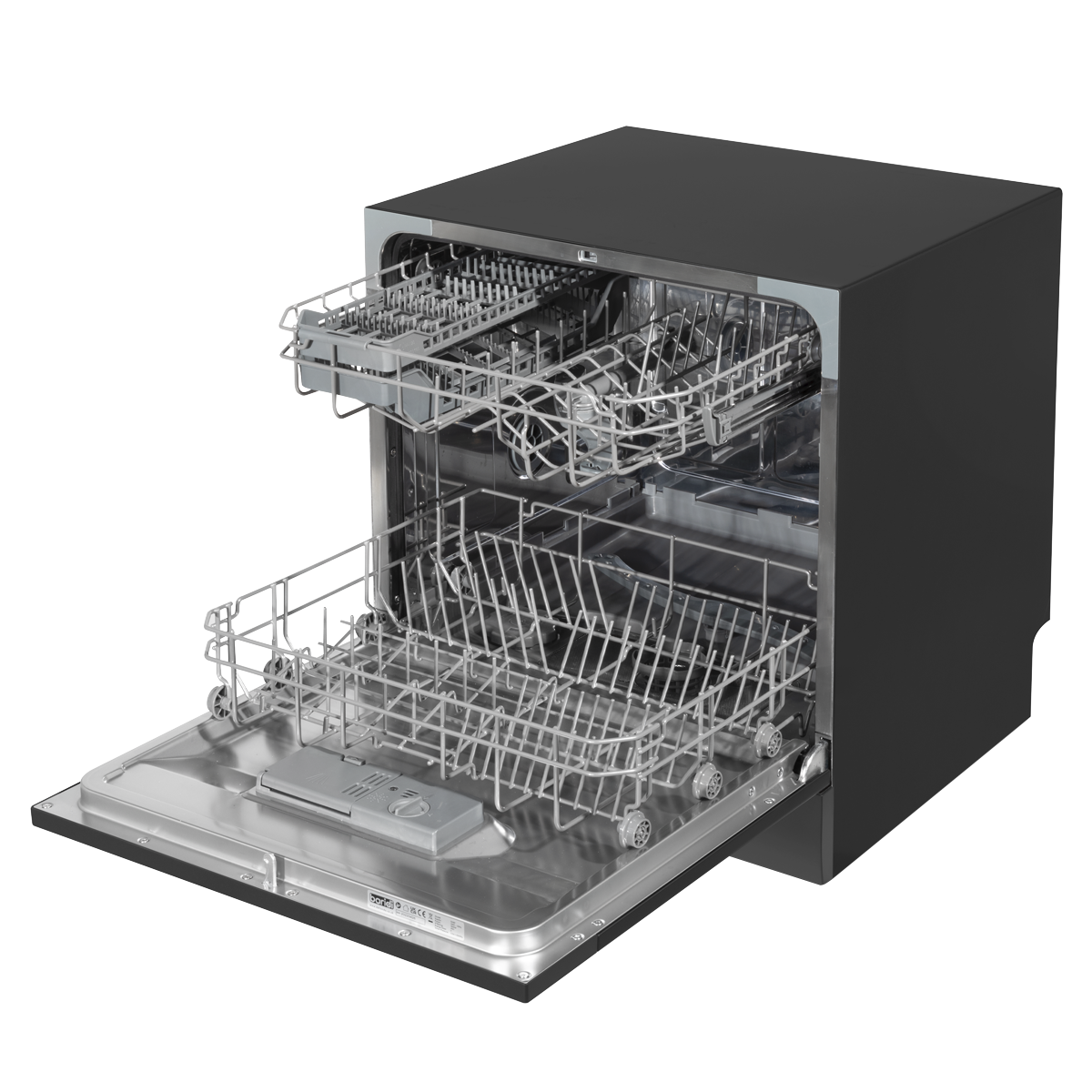 Baridi DH88 Baridi Tabletop Dishwasher 8 Place Settings 8L Capacity - Black