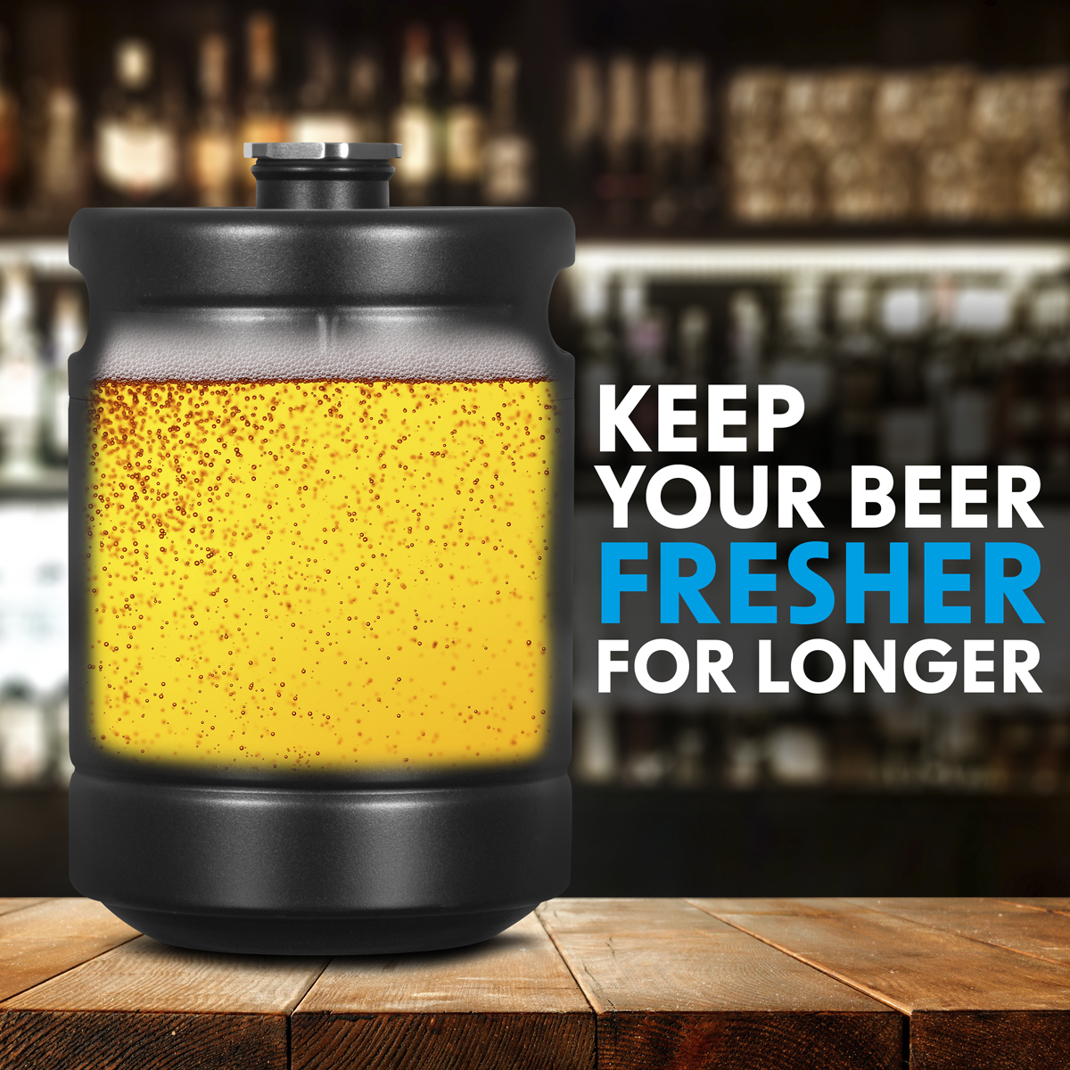 Baridi DH99 Baridi Keg 2L Capacity