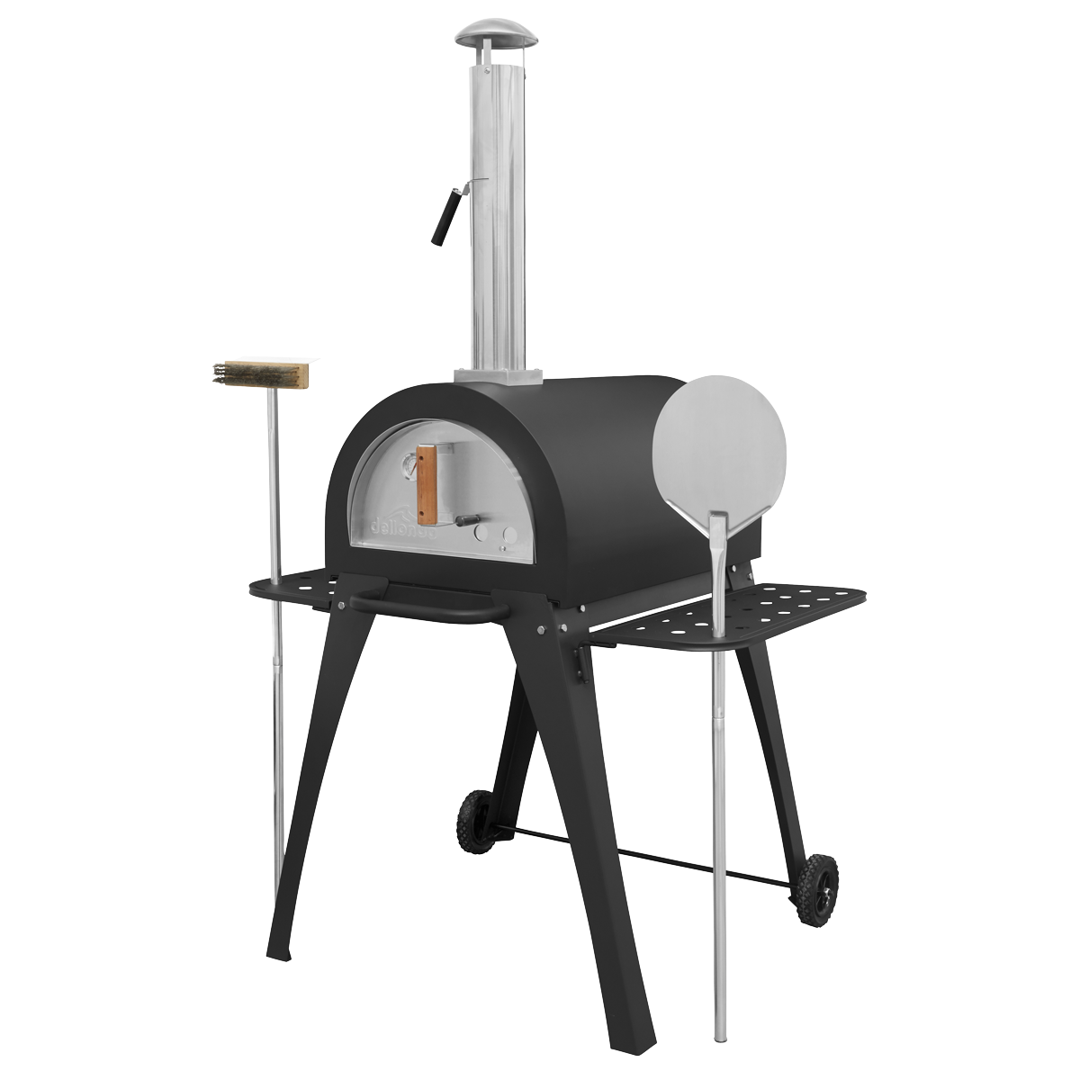 Dellonda DG103 Dellonda Outdoor Wood-Fired Pizza Oven & Smoker