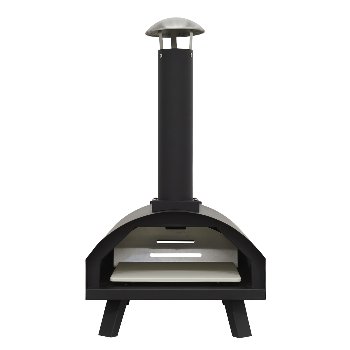 Dellonda DG10 Dellonda Wood-Fired Pizza Oven 14" - Black
