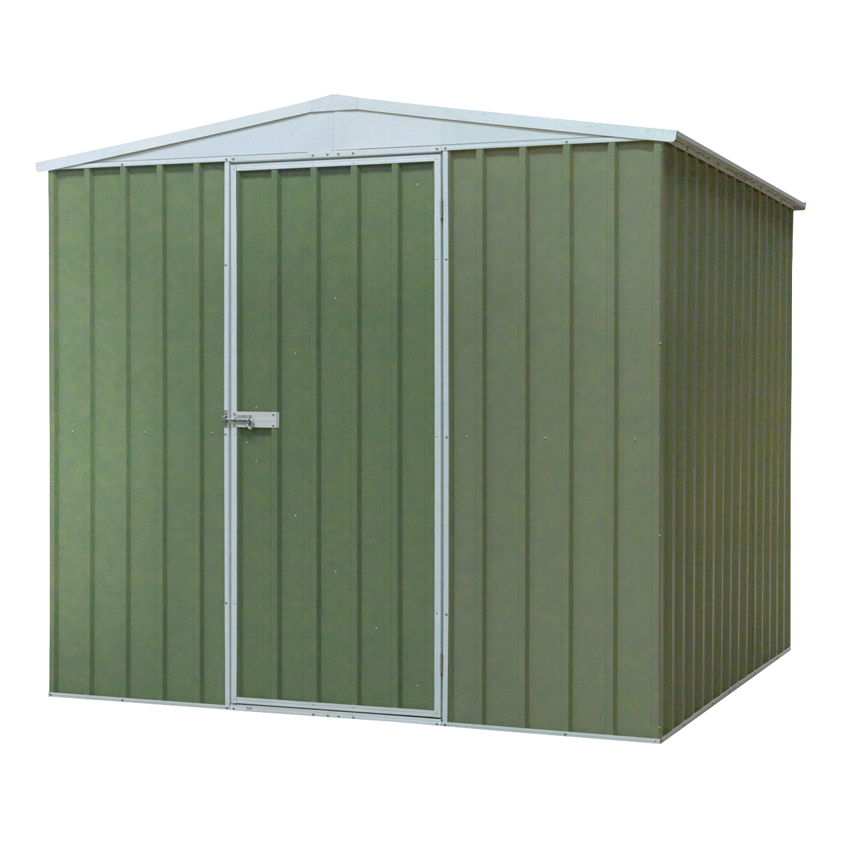 Dellonda DG115 Dellonda Galvanized Steel Storage Shed with Apex Style Roof 230 x 230 x 220cm - Green