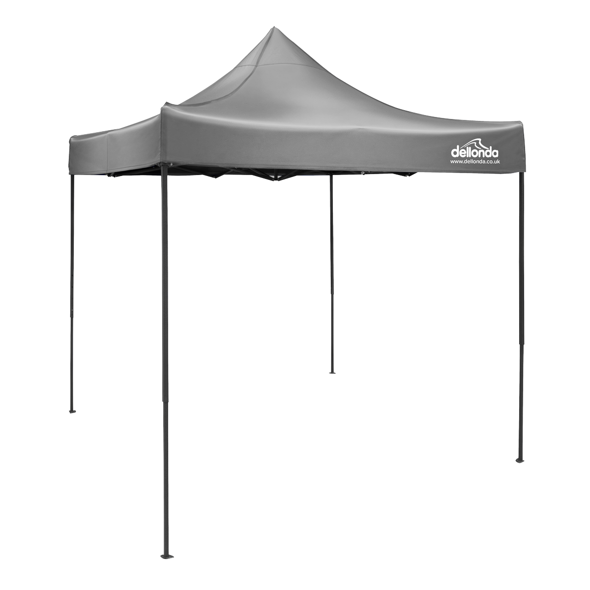 Dellonda DG129 Dellonda Premium 2 x 2m Pop-Up Gazebo Water-Resistant Carry Bag Stakes Weight Bags