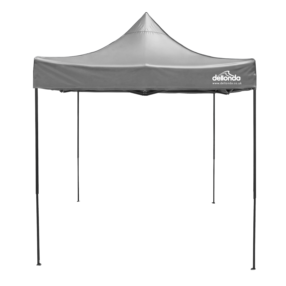 Dellonda DG129 Dellonda Premium 2 x 2m Pop-Up Gazebo Water-Resistant Carry Bag Stakes Weight Bags