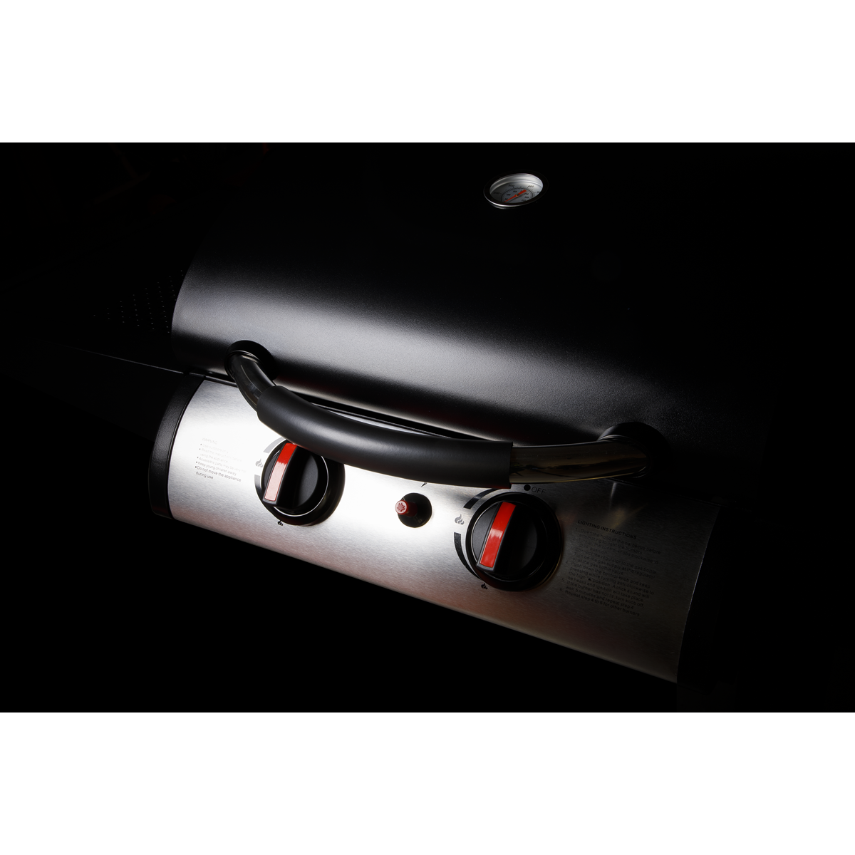 Dellonda DG13 Dellonda 2 Burner Gas BBQ Grill with Piezo Ignition & Thermometer