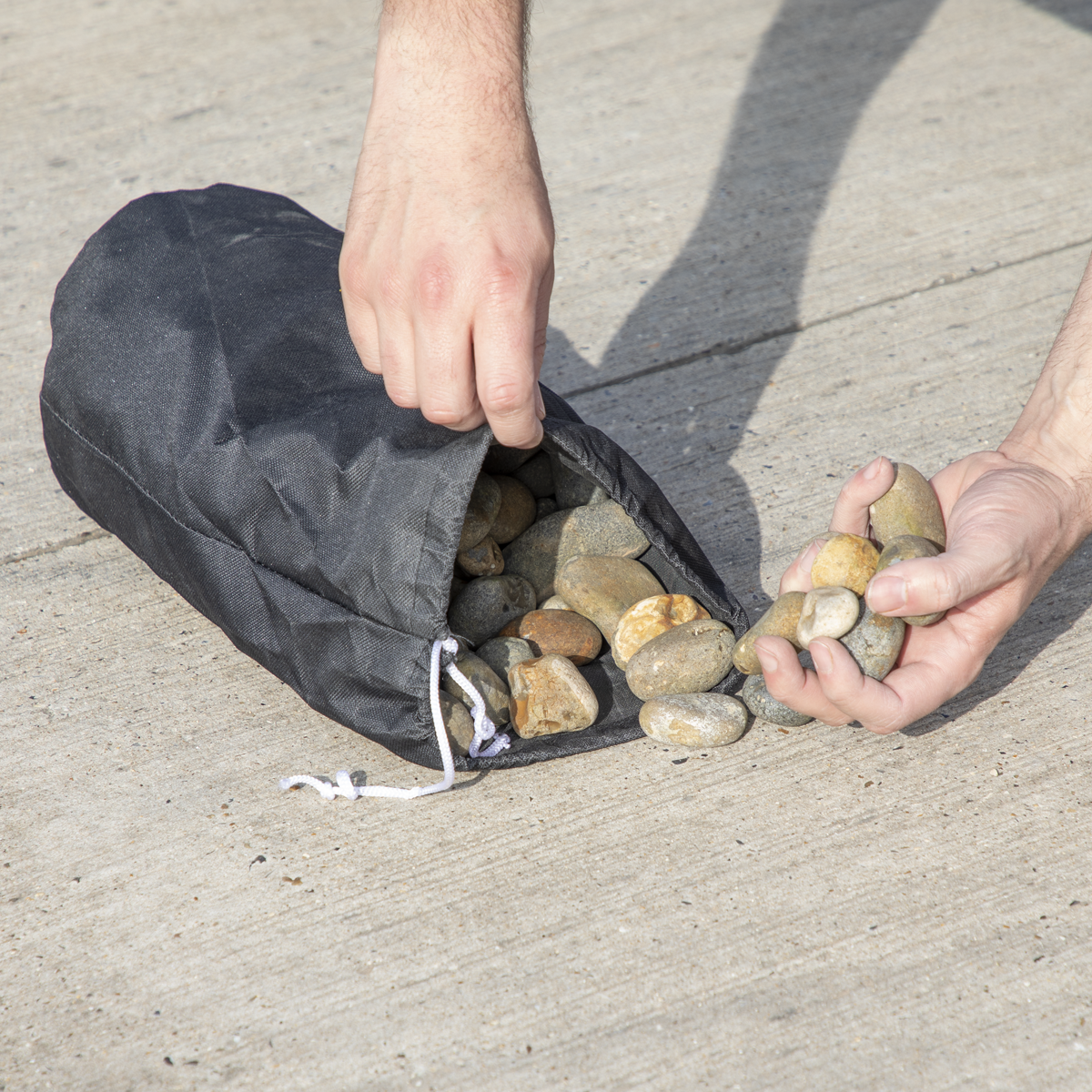 Dellonda DG141 Dellonda Premium 3x6m Pop-Up Gazebo, Heavy Duty, PVC Coated, Water-Resistant Fabric, Supplied with Carry Bag, Rope, Stakes & Weight Bags - Grey Canopy