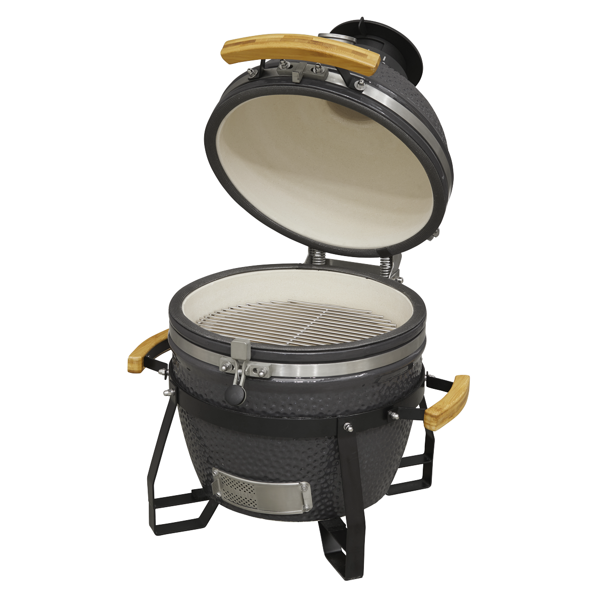 Dellonda DG158 Dellonda Deluxe 16"(40cm) Ceramic Kamado Style BBQ