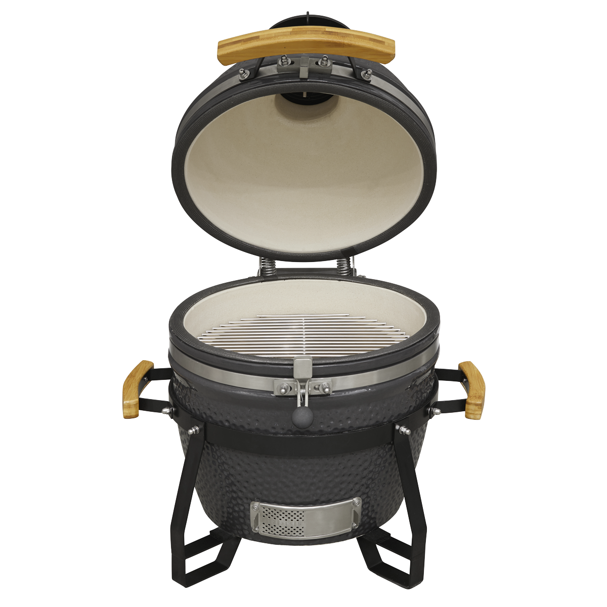 Dellonda DG158 Dellonda Deluxe 16"(40cm) Ceramic Kamado Style BBQ