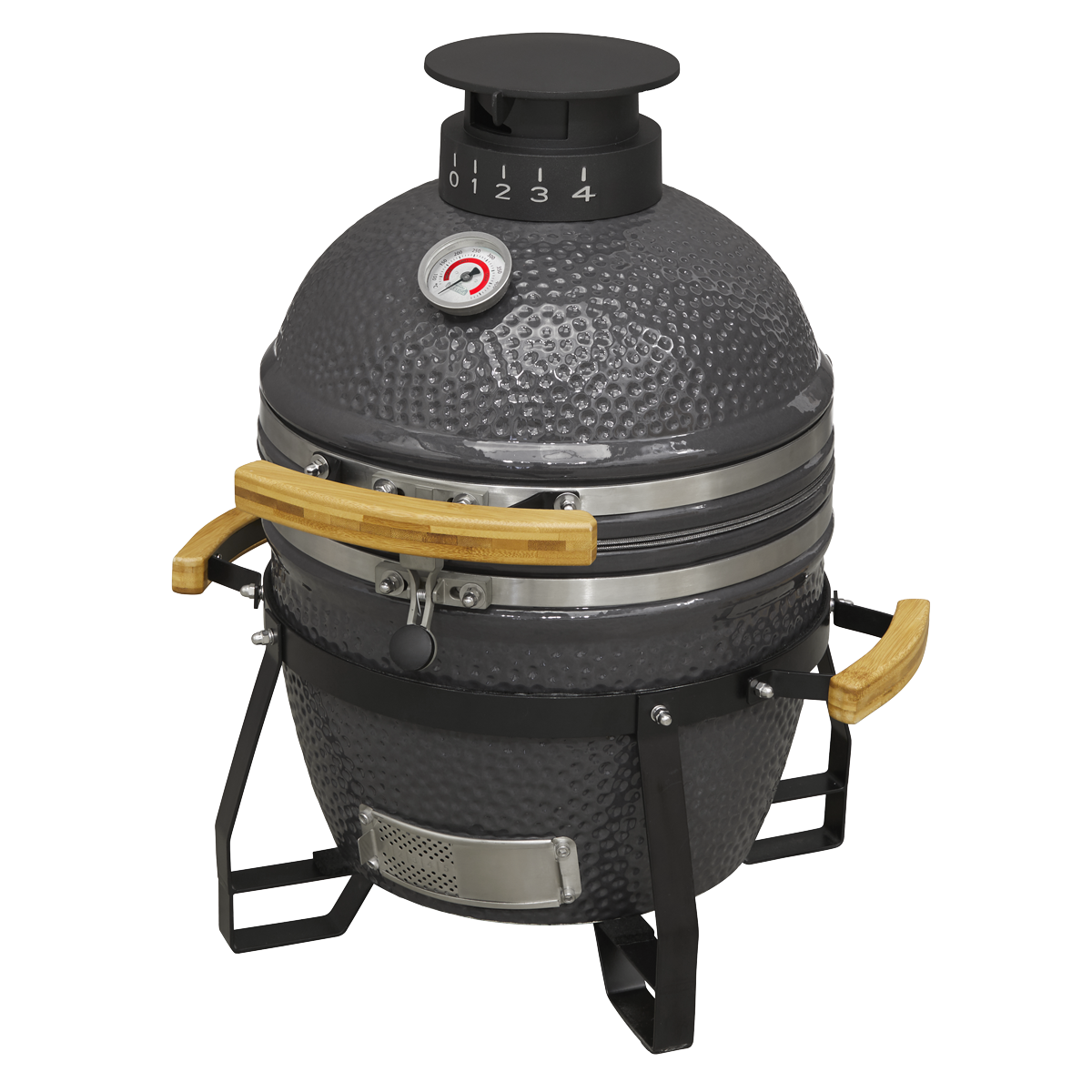Dellonda DG158 Dellonda Deluxe 16"(40cm) Ceramic Kamado Style BBQ