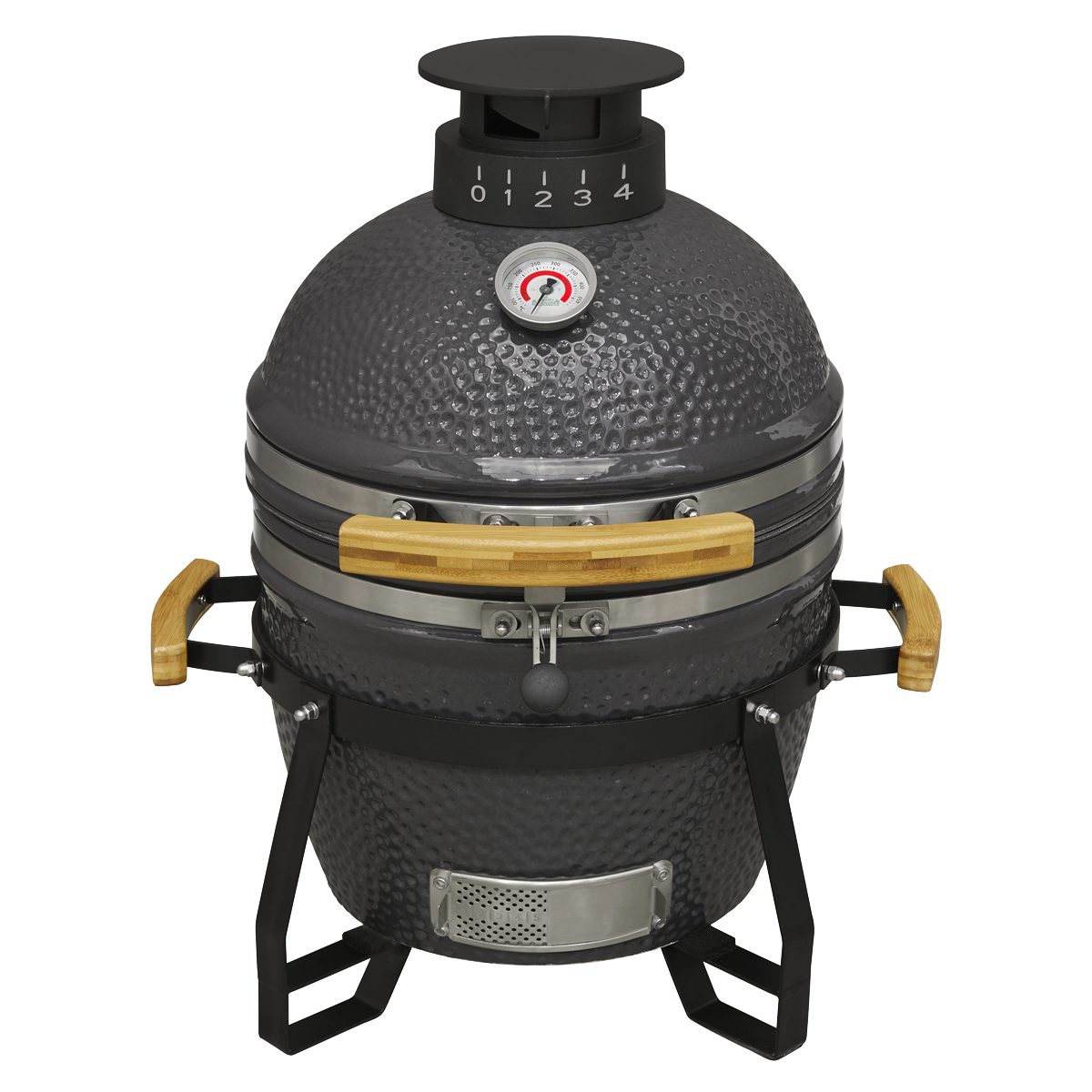 Dellonda DG158 Dellonda Deluxe 16"(40cm) Ceramic Kamado Style BBQ