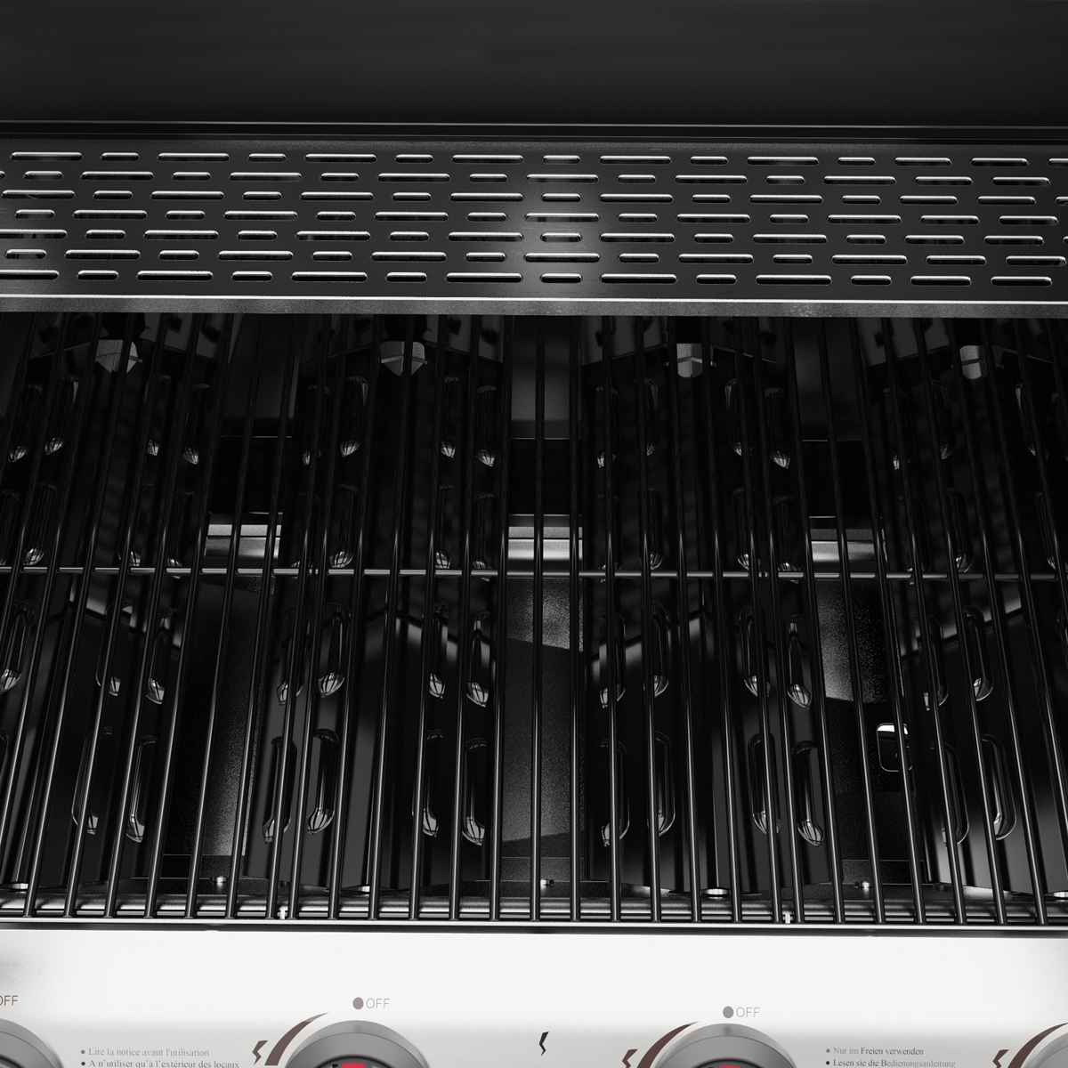 Dellonda DG15 Dellonda 4 Burner Gas BBQ Grill with Piezo Ignition & Thermometer