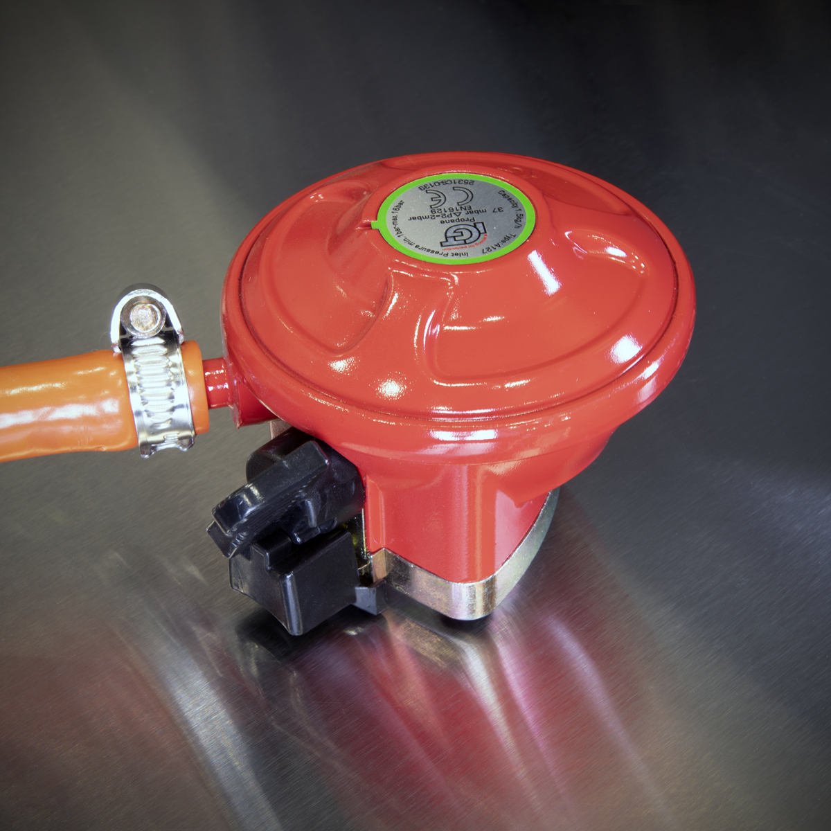 Dellonda DG16 Dellonda 3 Burner Deluxe Gas BBQ Grill with Piezo Ignition & Thermometer - Stainless Steel