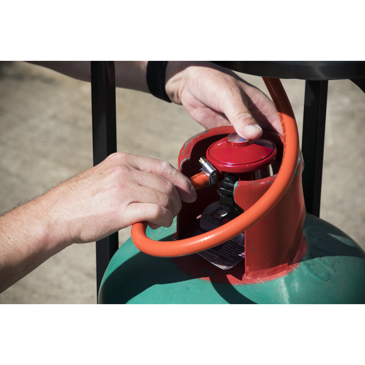 Dellonda DG1 Dellonda Outdoor Garden Gas Patio Heater 13kW Commercial & Domestic Use, Black