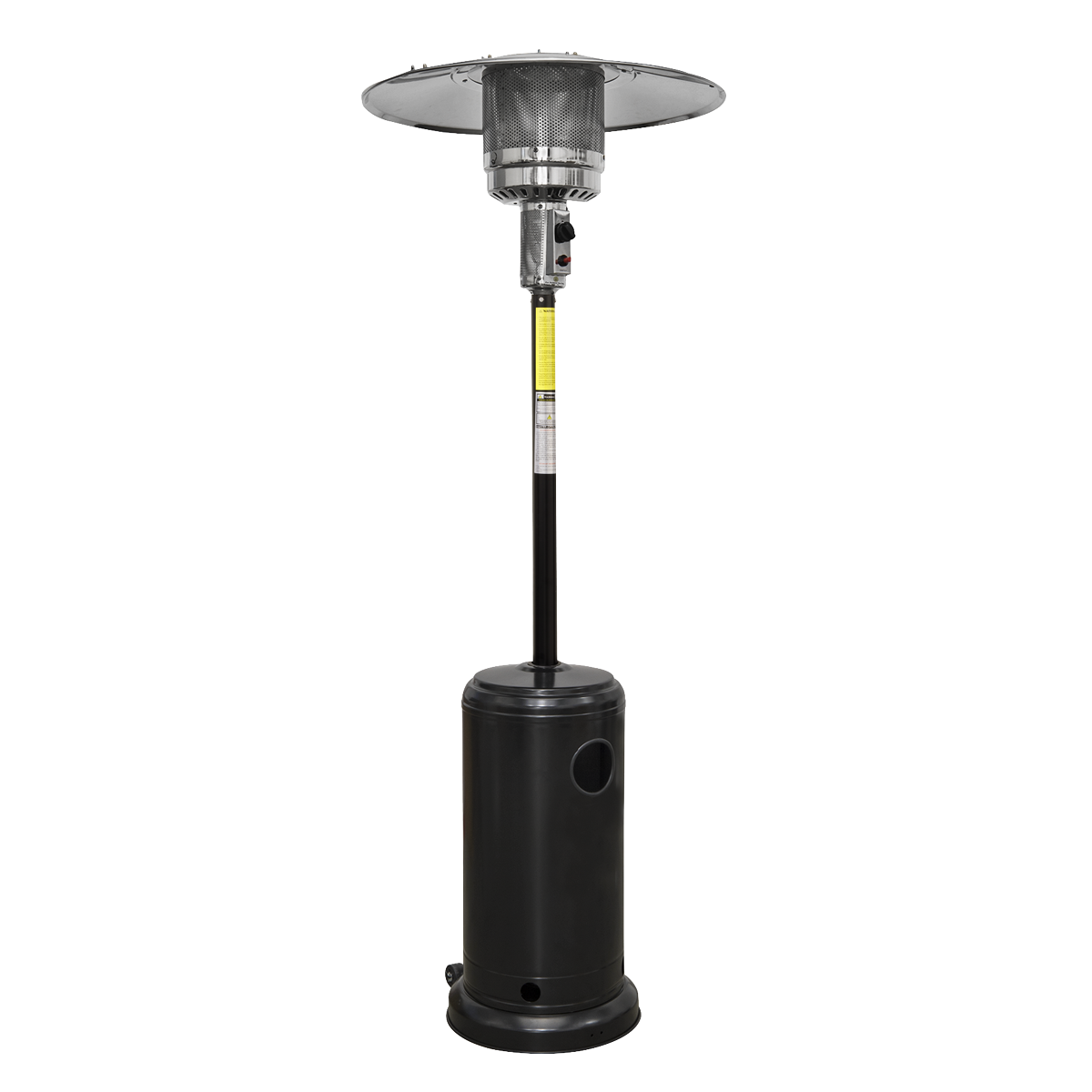 Dellonda DG1 Dellonda Outdoor Garden Gas Patio Heater 13kW Commercial & Domestic Use, Black