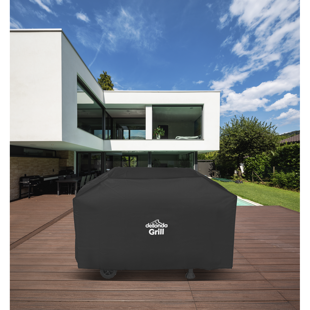 Dellonda DG20 Dellonda PVC Water-Resistant BBQ Cover for DG15