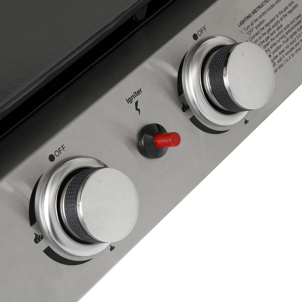 Dellonda DG22 Dellonda 3 Burner Portable Gas Plancha