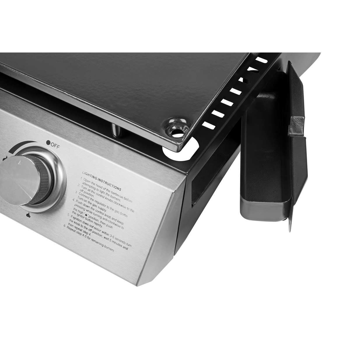 Dellonda DG23 Dellonda 4 Burner Portable Gas Plancha