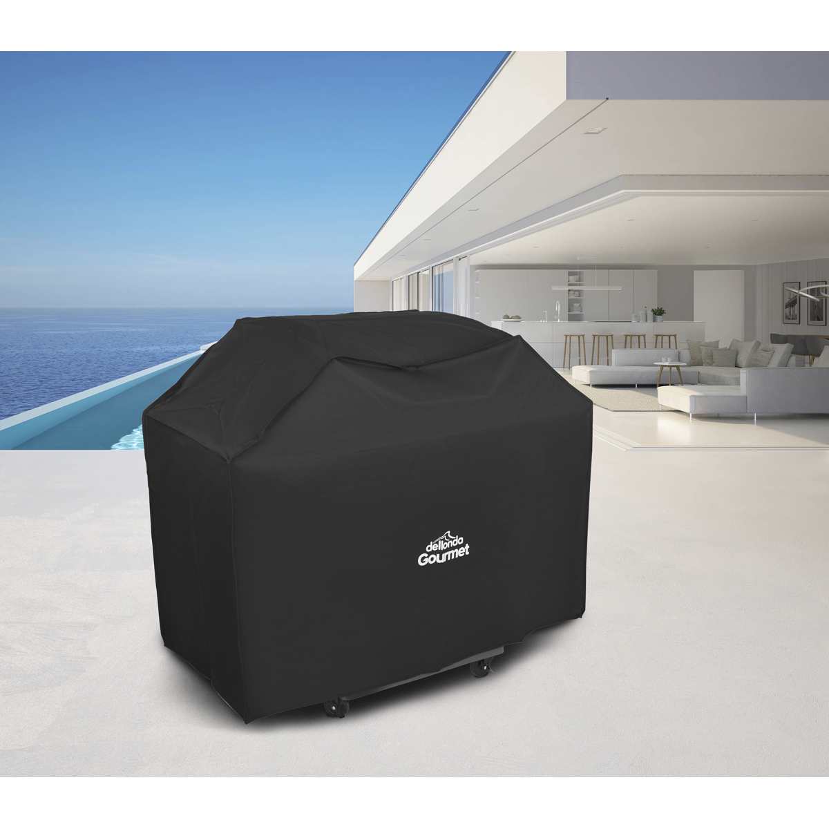 Dellonda DG24 Dellonda PVC Water-Resistant BBQ Cover for DG16
